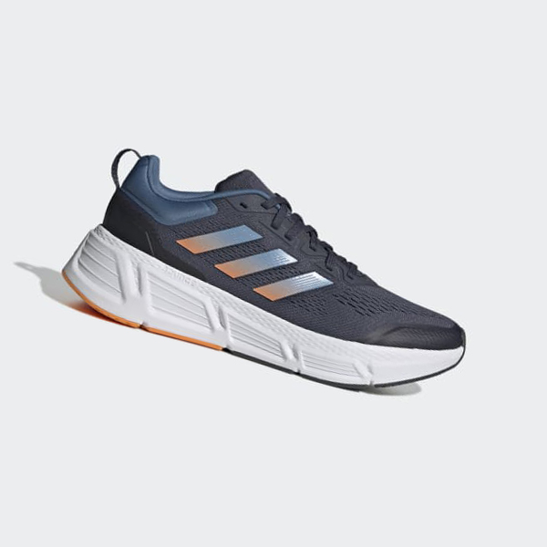 Zapatillas Running Adidas Questar Hombre Chile Azules - VOCWPB637