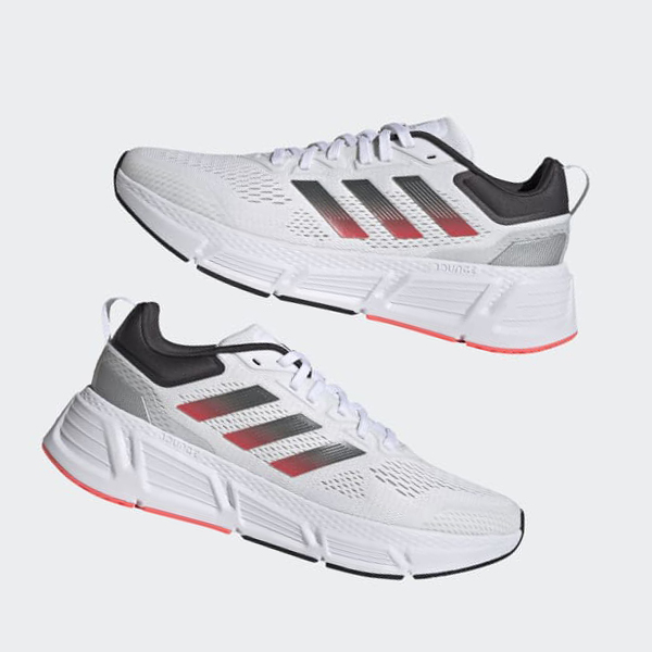 Zapatillas Running Adidas Questar Hombre Chile Blancas - ZRPWDN509