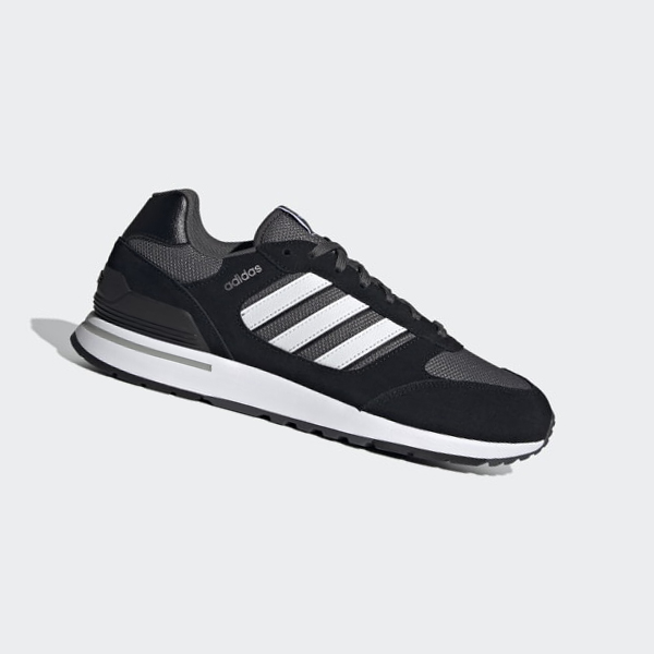 Zapatillas Running Adidas Run 80s Hombre Chile Negras - FHZBVN876