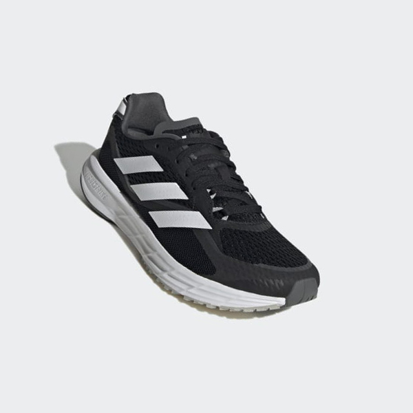 Zapatillas Running Adidas SL20.3 Mujer Chile Negras - DQUKGX590