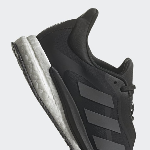 Zapatillas Running Adidas SolarGlide 4 GORE-TEX Hombre Chile Negras - MXUVQA026