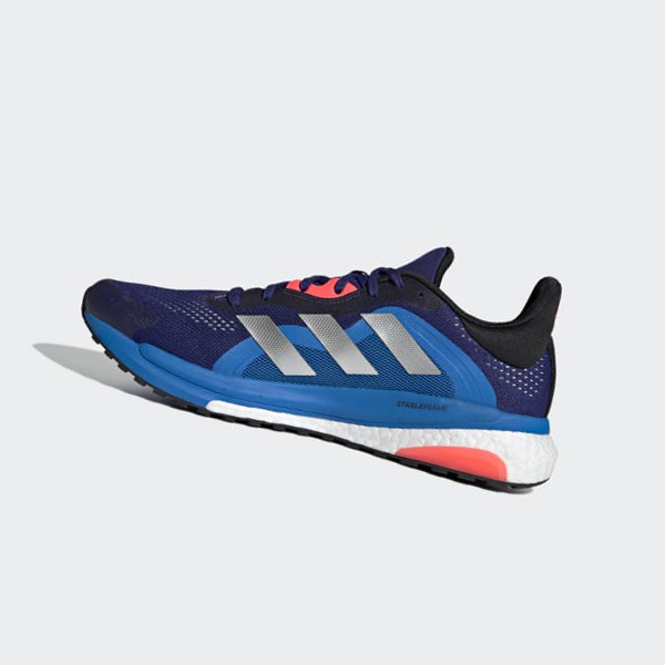 Zapatillas Running Adidas SolarGlide 4 ST Hombre Chile Azules - XIWCZB326