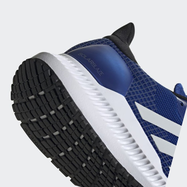 Zapatillas Running Adidas Solar Blaze Hombre Chile Azules - OBGIHU176