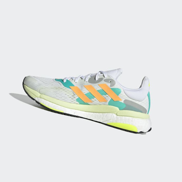 Zapatillas Running Adidas Solarboost 4 Hombre Chile Blancas - ARCLID620