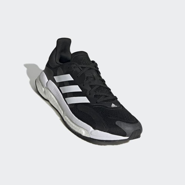 Zapatillas Running Adidas Solarboost 4 Hombre Chile Negras - JAMCVE689