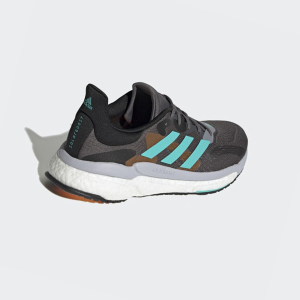 Zapatillas Running Adidas Solarboost 4 Hombre Chile Gris - UWIJRY185