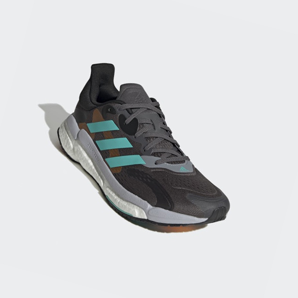 Zapatillas Running Adidas Solarboost 4 Hombre Chile Gris - UWIJRY185