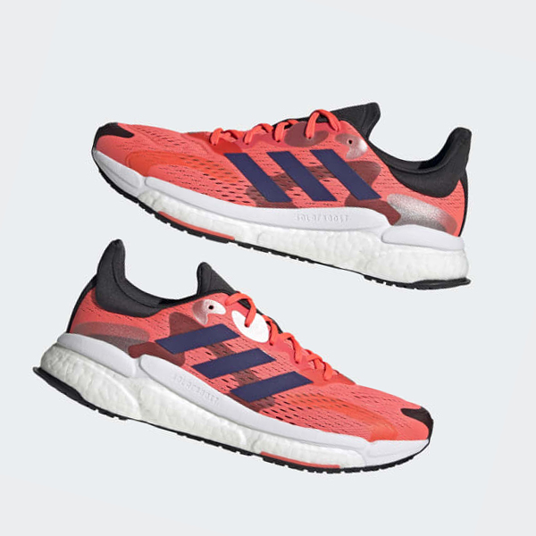 Zapatillas Running Adidas Solarboost 4 Hombre Chile Rojas - YAVKFB083