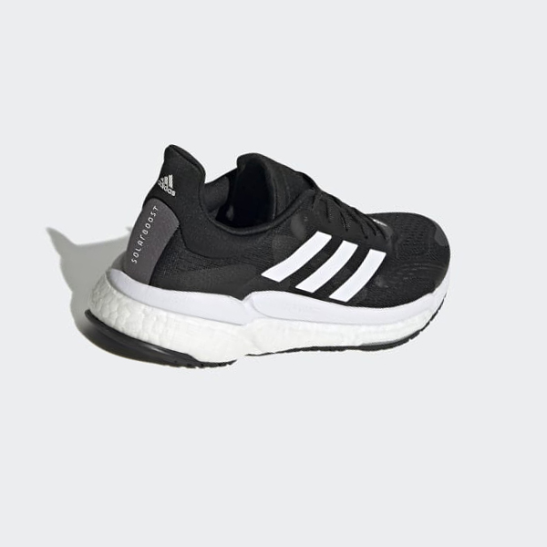 Zapatillas Running Adidas Solarboost 4 Mujer Chile Negras - EIXZHW603