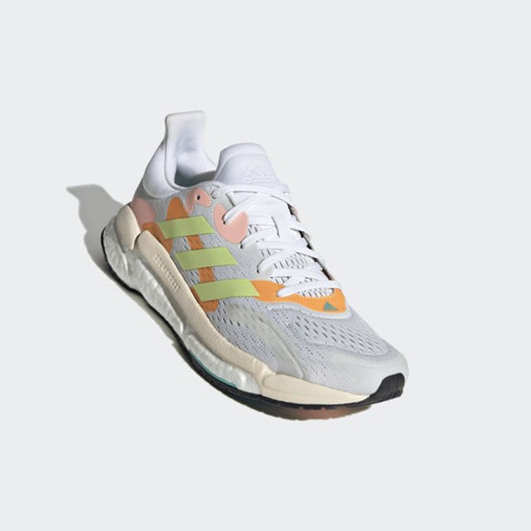 Zapatillas Running Adidas Solarboost 4 Mujer Chile Blancas - XZHSDP601