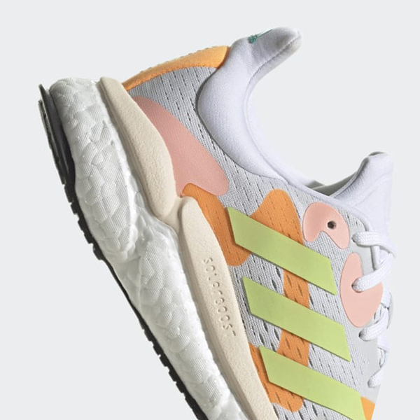 Zapatillas Running Adidas Solarboost 4 Mujer Chile Blancas - XZHSDP601