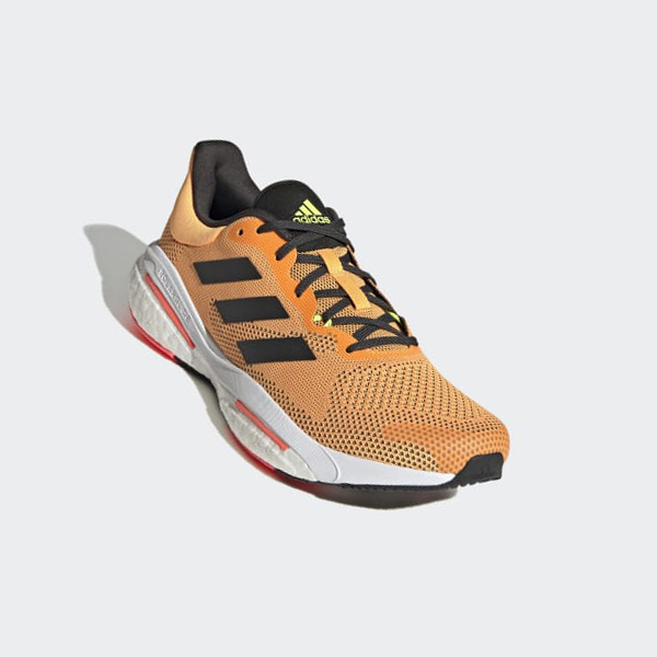 Zapatillas Running Adidas Solarglide 5 Hombre Chile Naranjas - BUZIFY713