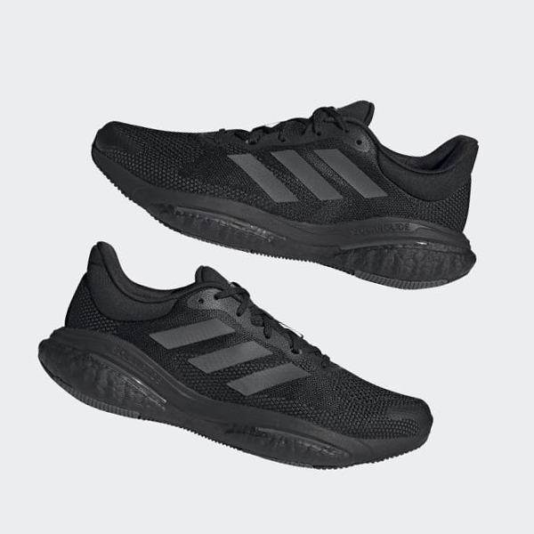 Zapatillas Running Adidas Solarglide 5 Hombre Chile Negras - JINFUY327