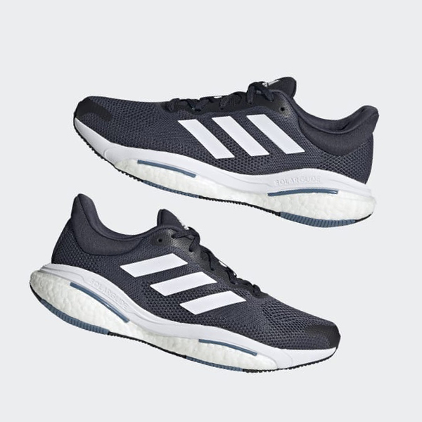 Zapatillas Running Adidas Solarglide 5 Hombre Chile Azules - KBVXSR731