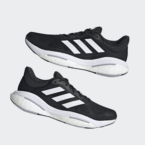 Zapatillas Running Adidas Solarglide 5 Hombre Chile Negras - OUHRLZ045