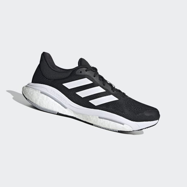 Zapatillas Running Adidas Solarglide 5 Hombre Chile Negras - OUHRLZ045