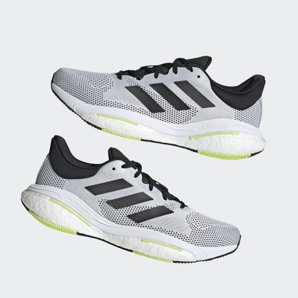 Zapatillas Running Adidas Solarglide 5 Hombre Chile Blancas - QFEYVL360