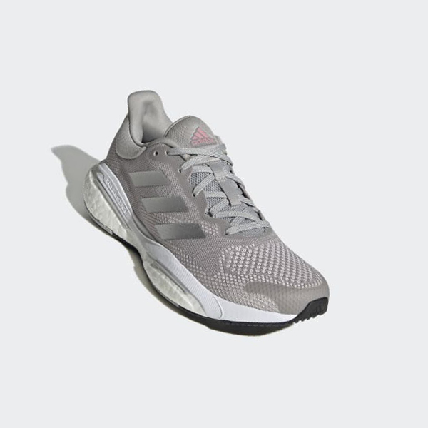 Zapatillas Running Adidas Solarglide 5 Mujer Chile Gris - WBKEJN738