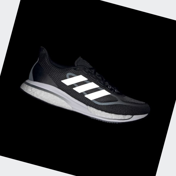 Zapatillas Running Adidas Supernova+ Hombre Chile Negras - EJWHZK948