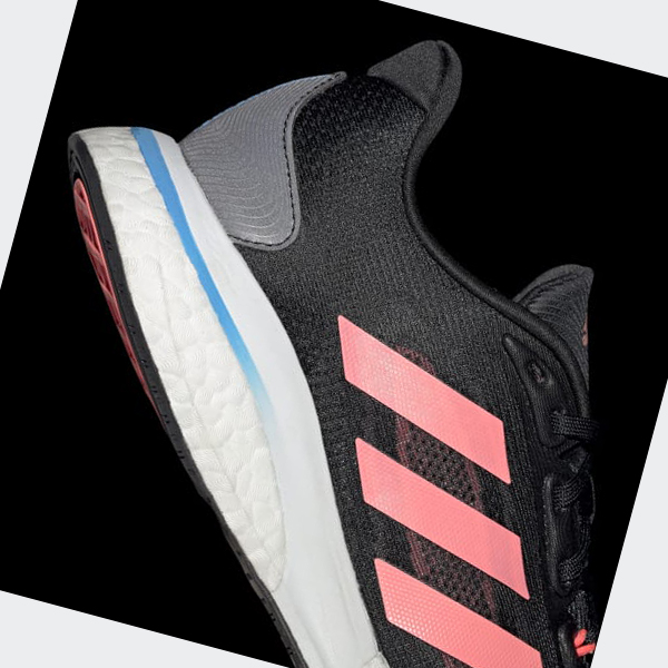 Zapatillas Running Adidas Supernova+ Mujer Chile Negras - IGYWHE290