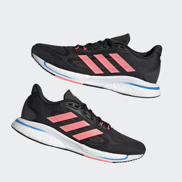 Zapatillas Running Adidas Supernova+ Mujer Chile Negras - IGYWHE290