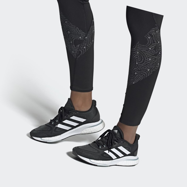 Zapatillas Running Adidas Supernova+ Mujer Chile Negras - SEWZHJ170