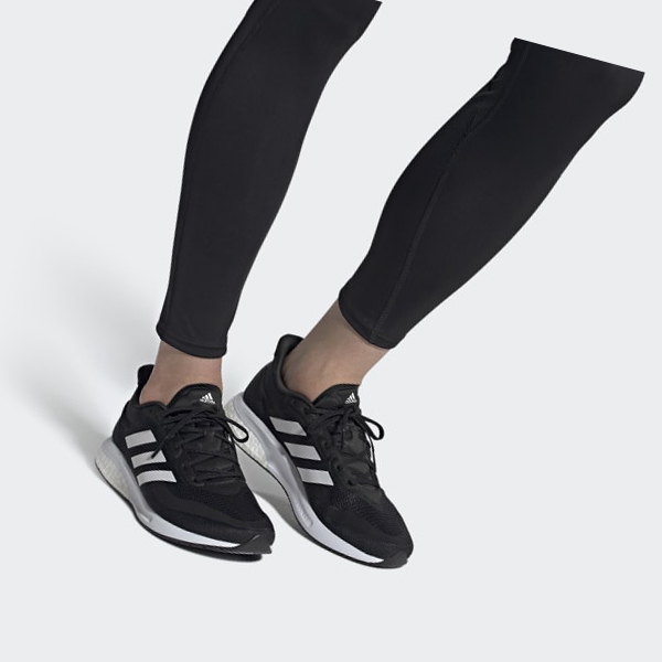 Zapatillas Running Adidas Supernova Mujer Chile Negras - MNGOEW059