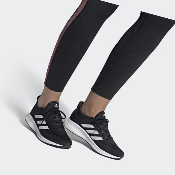 Zapatillas Running Adidas Supernova Mujer Chile Negras - VCOGEI309