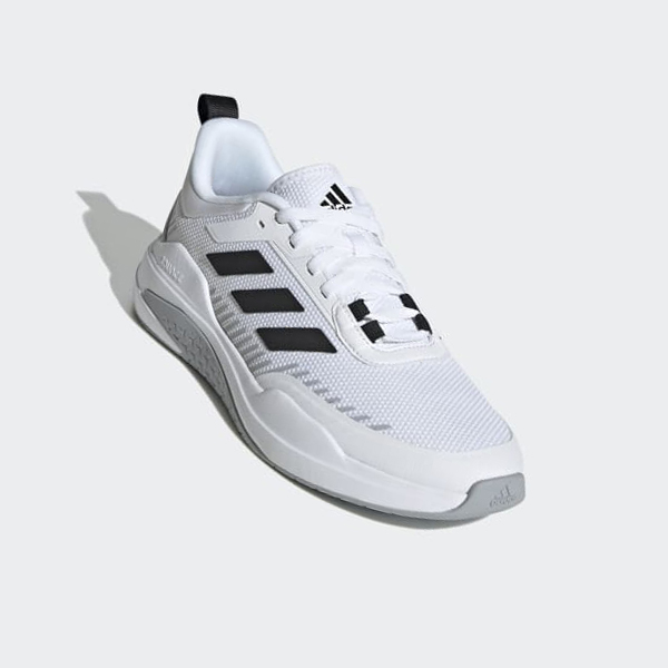 Zapatillas Running Adidas Trainer V Hombre Chile Blancas - MQTVUR670