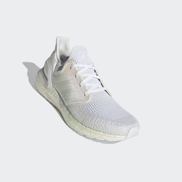 Zapatillas Running Adidas Ultraboost 20 Hombre Chile Blancas - CHKIBN096