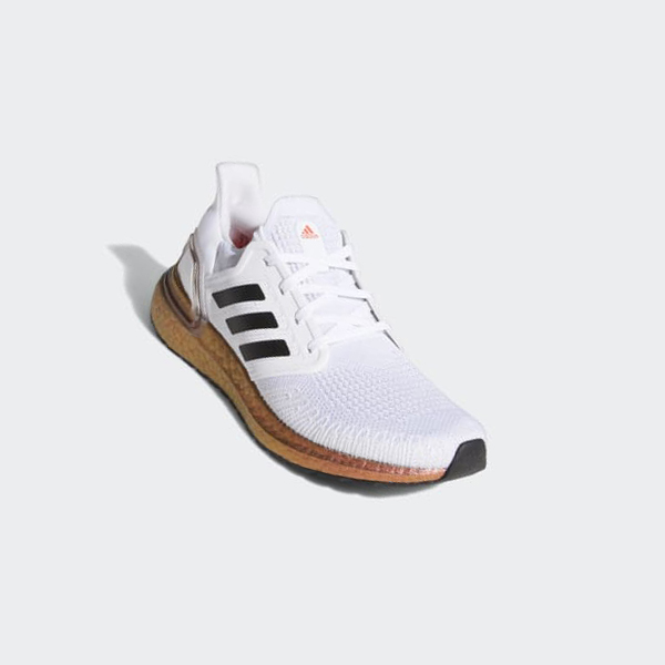 Zapatillas Running Adidas Ultraboost 20 Mujer Chile Blancas - DFZPCW475