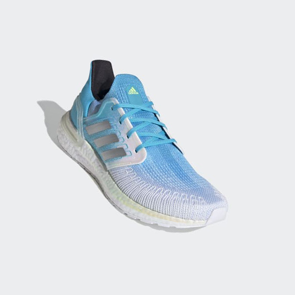 Zapatillas Running Adidas Ultraboost 20 Mujer Chile Blancas - XHBNIO520