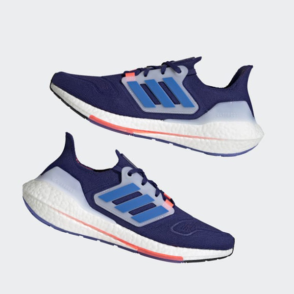 Zapatillas Running Adidas Ultraboost 22 Hombre Chile Azules - HRMBDT582