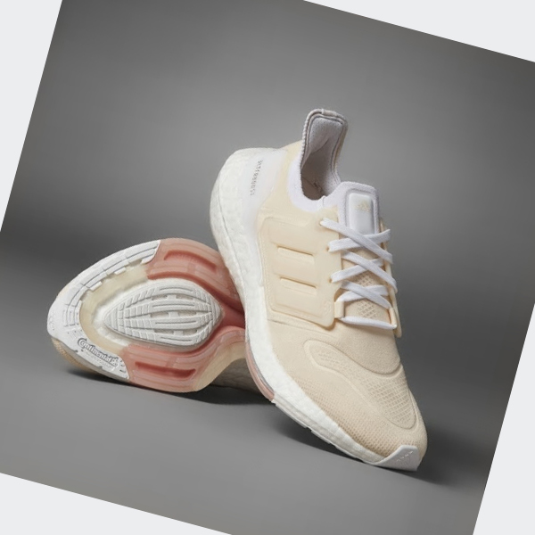 Zapatillas Running Adidas Ultraboost 22 Mujer Chile Beige - HZLWOQ169