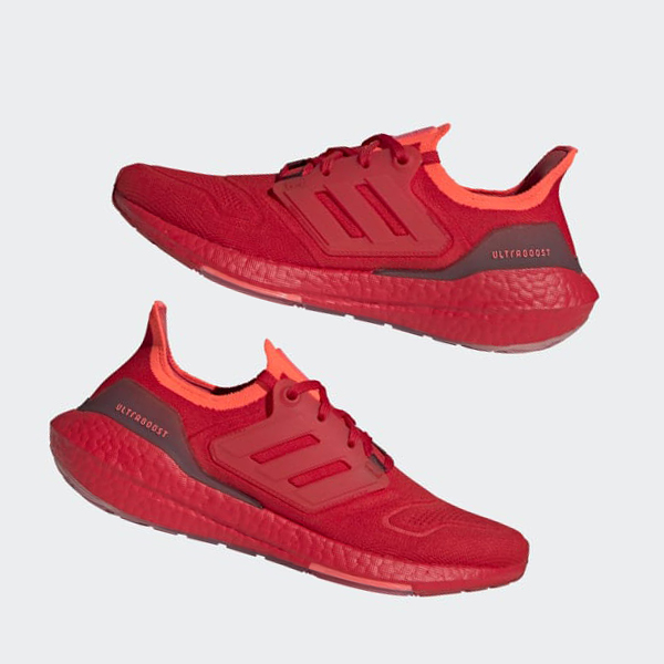 Zapatillas Running Adidas Ultraboost 22 Hombre Chile Rojas - VQBWLA859