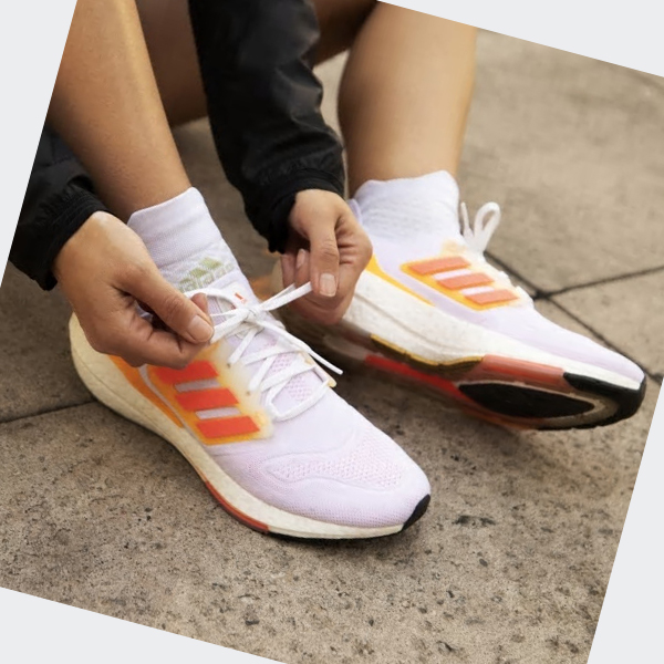 Zapatillas Running Adidas Ultraboost 22 Mujer Chile Blancas - ZEJDVW843