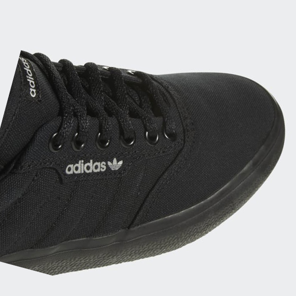 Zapatillas Skate Adidas 3MC Vulc Hombre Chile Negras - AQMNKS147