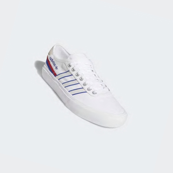 Zapatillas Skate Adidas Delpala Mujer Chile Blancas - GFSTBD176