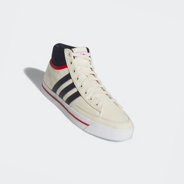 Zapatillas Skate Adidas Retrovulc Mid Lona Hombre Chile Beige - FORDPU796