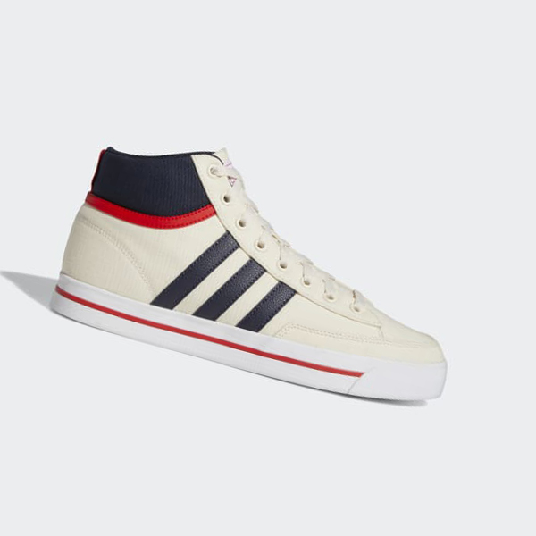 Zapatillas Skate Adidas Retrovulc Mid Lona Hombre Chile Beige - FORDPU796