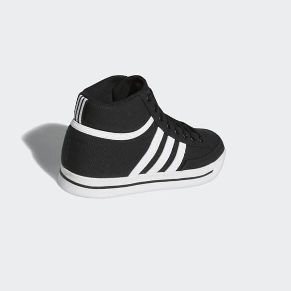 Zapatillas Skate Adidas Retrovulc Mid Lona Hombre Chile Negras - YZOFAV684