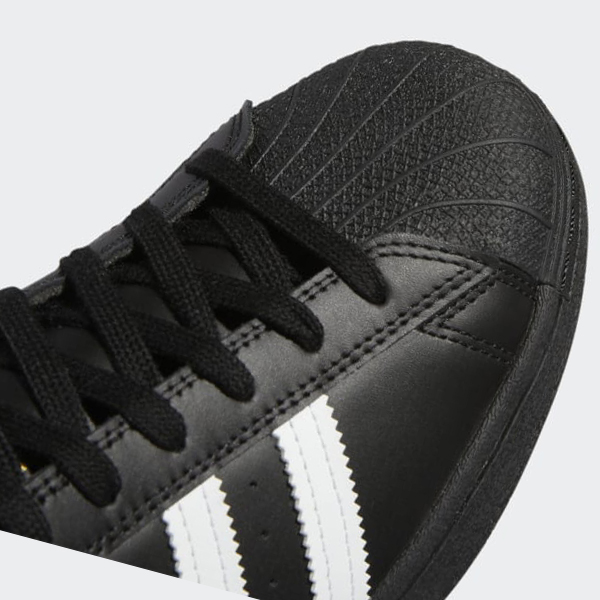 Zapatillas Skate Adidas Superstar ADV Hombre Chile Negras - CQRAPM054