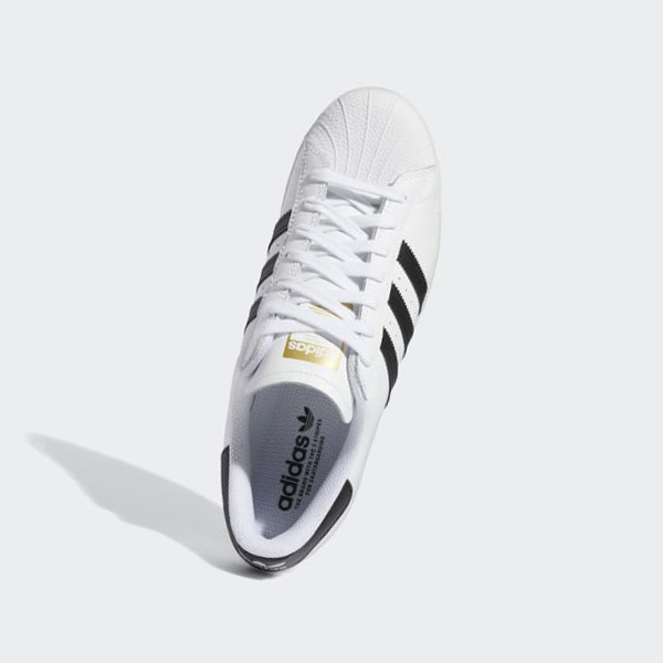 Zapatillas Skate Adidas Superstar ADV Hombre Chile Blancas - JWPXUR523