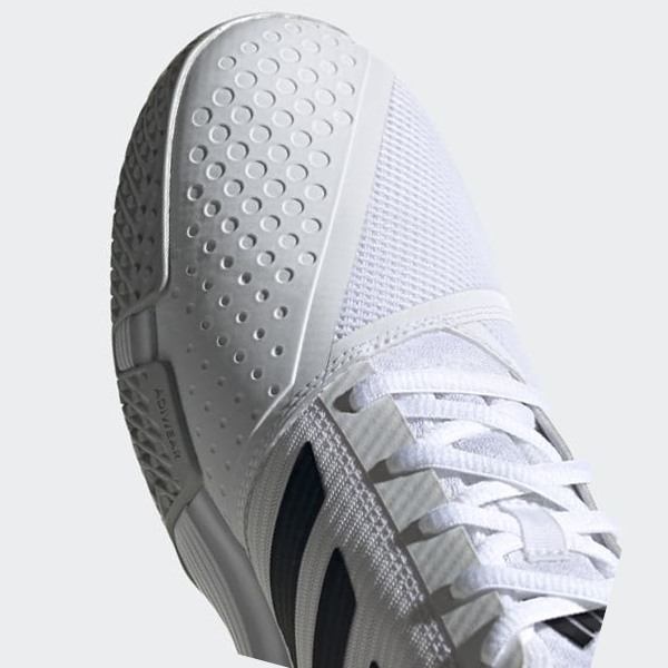 Zapatillas Tenis Adidas CourtJam Bounce Hombre Chile Blancas - YQDOJW526