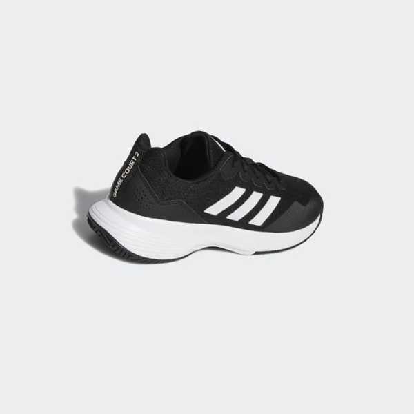 Zapatillas Tenis Adidas Gamecourt 2.0 Hombre Chile Negras - BIMESJ498