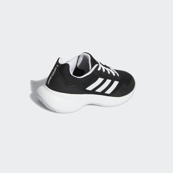 Zapatillas Tenis Adidas Gamecourt 2.0 Mujer Chile Negras - RILZPU170