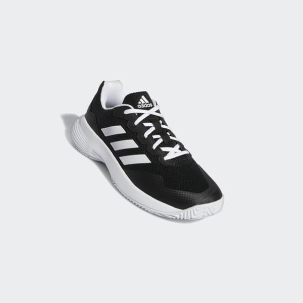 Zapatillas Tenis Adidas Gamecourt 2.0 Mujer Chile Negras - RILZPU170