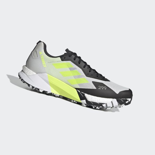 Zapatillas Trail Running Adidas Terrex Agravic Ultra Hombre Chile Blancas - BPETFX890