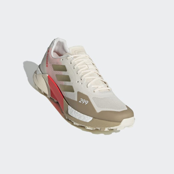 Zapatillas Trail Running Adidas Terrex Agravic Ultra Hombre Chile Beige - FKNREM052