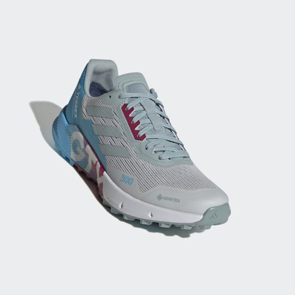 Zapatillas Trail Running Adidas Terrex Agravic Flow 2.0 GORE-TEX Mujer Chile Gris - FNTYQS236